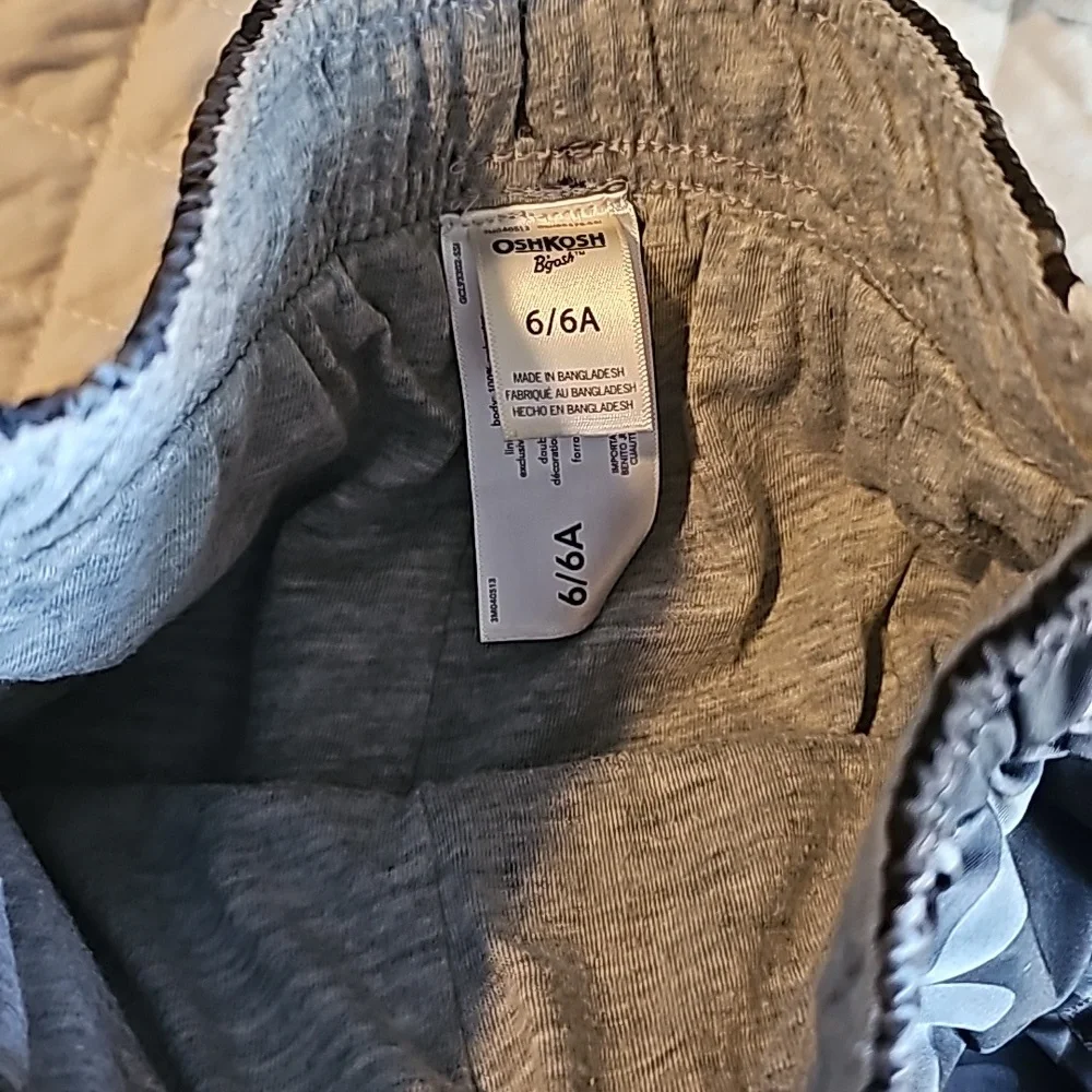 Oshkosh camo lined track pants 6